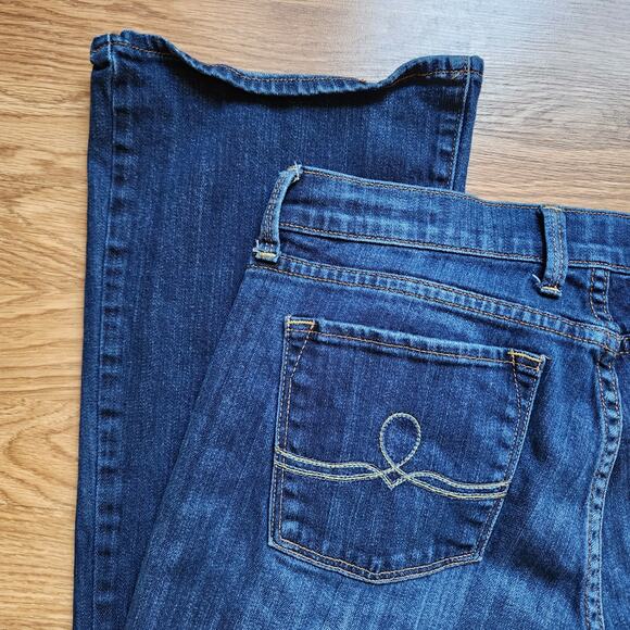 Lucky Brand Jeans Womens Size 12/31 Dark Blue Denim Ankle Sofia Boot Pockets - Picture 6 of 14